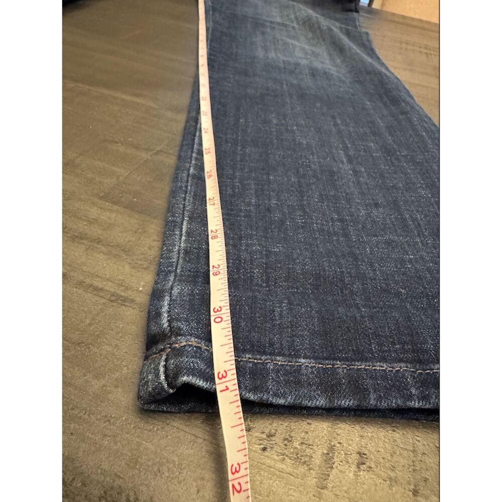 Lee Relaxed Fit Straight Leg Mid Rise Jeans - Sz 10M - Picture 10 of 13